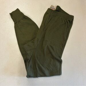 Vintage RedHead Men's Olive Green Base Layer Joggers - Size XL